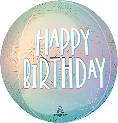 16&quot; Pastel Dream Birthday Orbz (704)