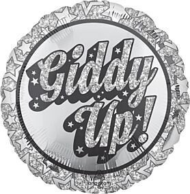 18” Disco Western “Giddy Up” (1006)