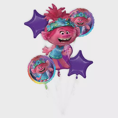 5PC Trolls World Tour Bouquet (214)