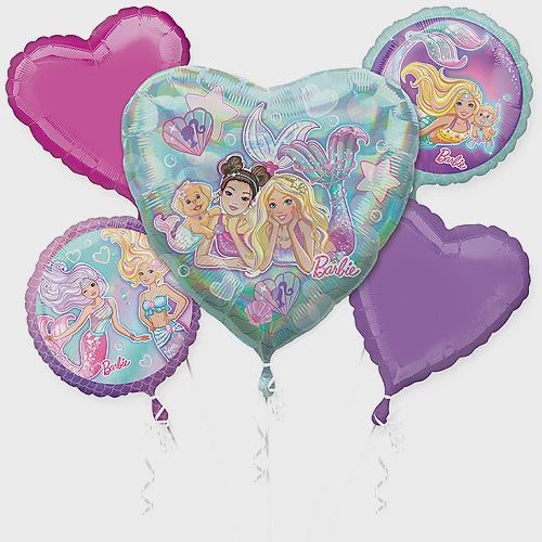5PC Mermaid Barbie Bouquet (215)
