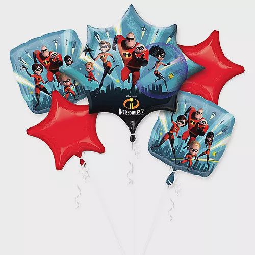 5PC Incredibles 2 Bouquet (301)