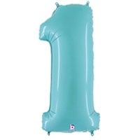 40&quot; Pastel Blue Number 1 (521)