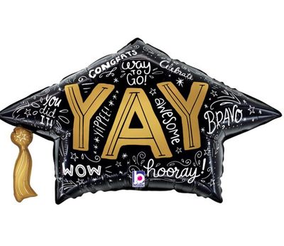 30&quot; Grad Cap Words (146)