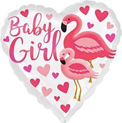 17&quot; Flamingo Baby Girl (1258)
