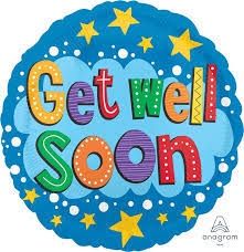 17&quot; Get Well Soon Stars (1260)