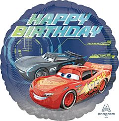 17&quot; Cars 3 Happy Birthday (1253)