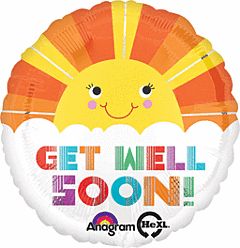17&quot; Get Well Soon Smiley Sunshine (1259)
