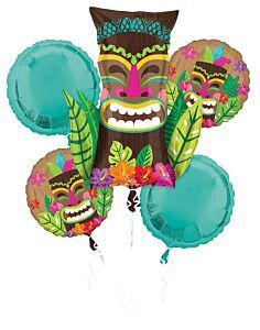 5PC Vintage Tiki Bouquet (144)