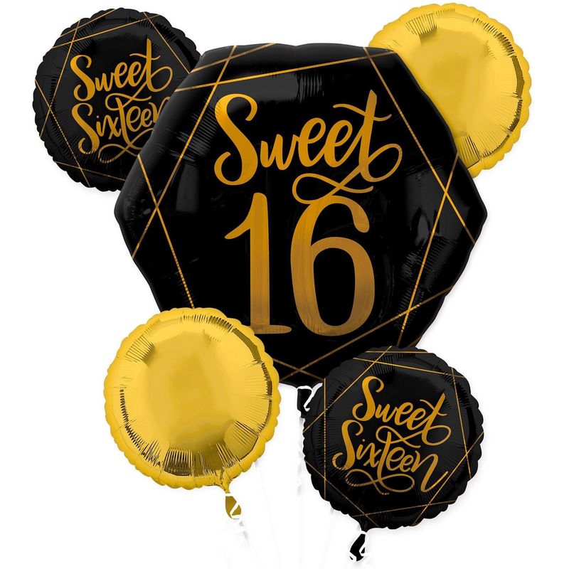 5PC Sweet 16 Bouquet