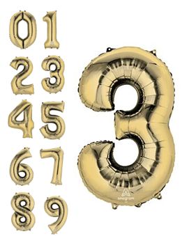 34&quot; White Gold Number (532-1-9)