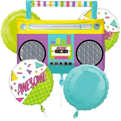 5PC Awesome 80s Party Bouquet (305)