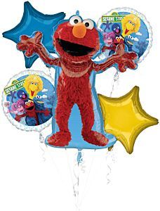 5PC Elmo Sesame Street Bouquet (248)