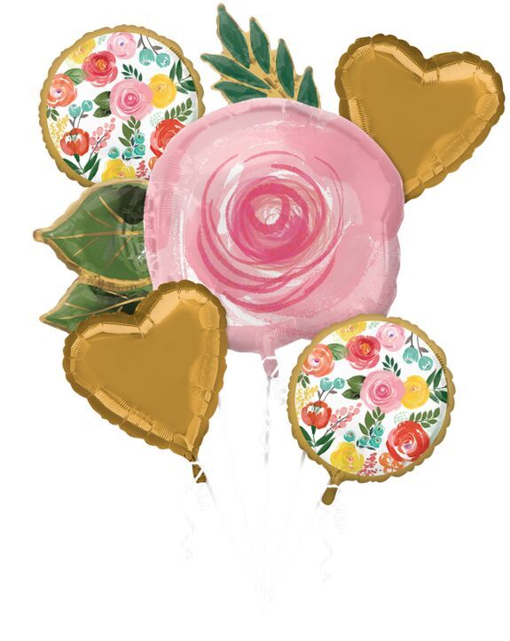 5PC Bright Florals Bouquet (318)
