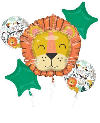 5PC Get Wild Birthday Bouquet (255)