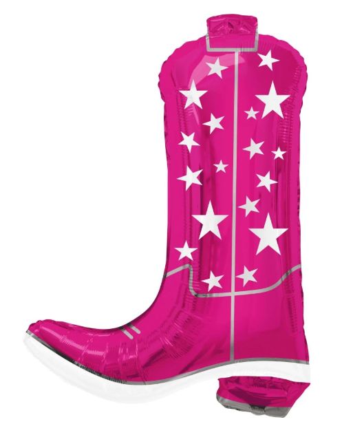 26&quot; Hot Pink Cowboy Boot