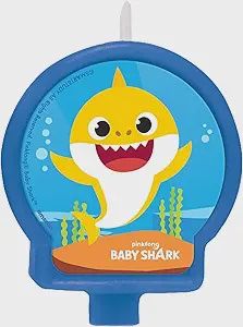Baby Shark Birthday Candle