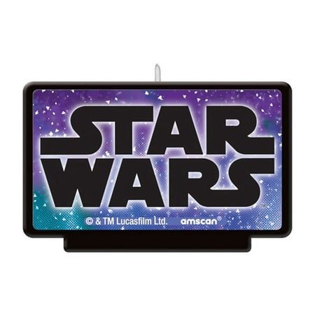 Star Wars Birthday Candle