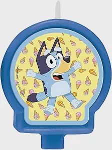 Bluey Birthday Candle