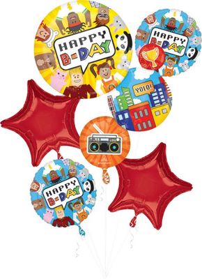 5PC Party Town Bouquet (283)