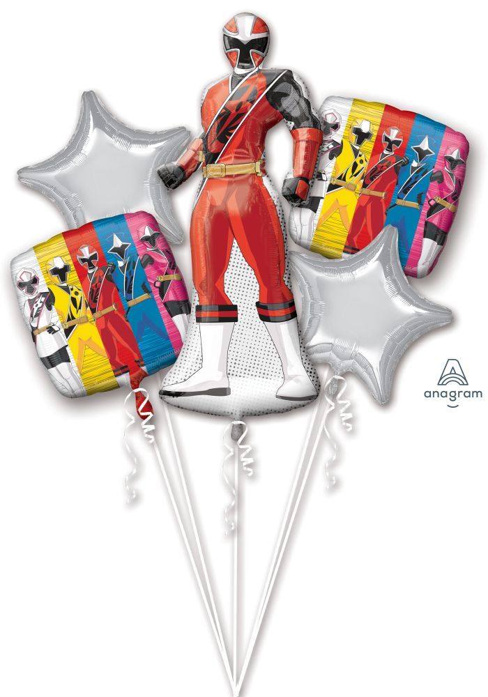 5PC Power Rangers Ninja Steel Bouquet (260)