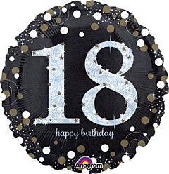 18&quot; Sparkling Birthday 18