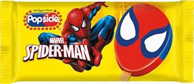 Spiderman Ice Cream Bar
