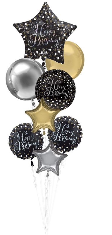8PC Sparkling Celebration Bouquet
