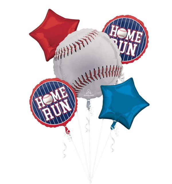 5PC Baseball Bouquet