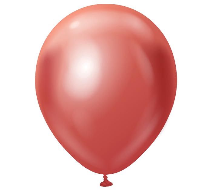 12&quot; Mirror Red Latex