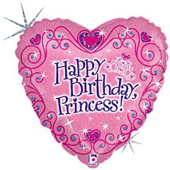 18&quot; Happy Birthday Princess (1153)