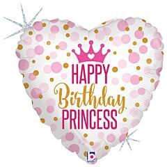 18&quot; Glitter Birthday Princess (1156)