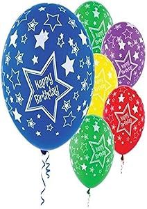 11&quot; HBD Printed Latex Stars