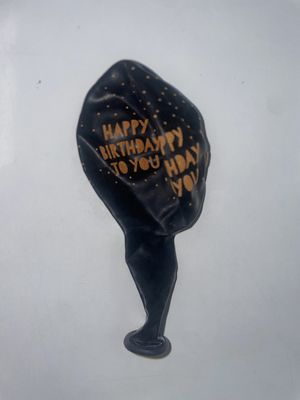 11&quot; HBD To You Printed Latex