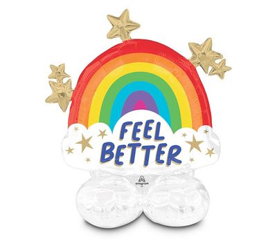 30&quot; PKG AIRLOONZ JR RAINBOW SHINE GWS