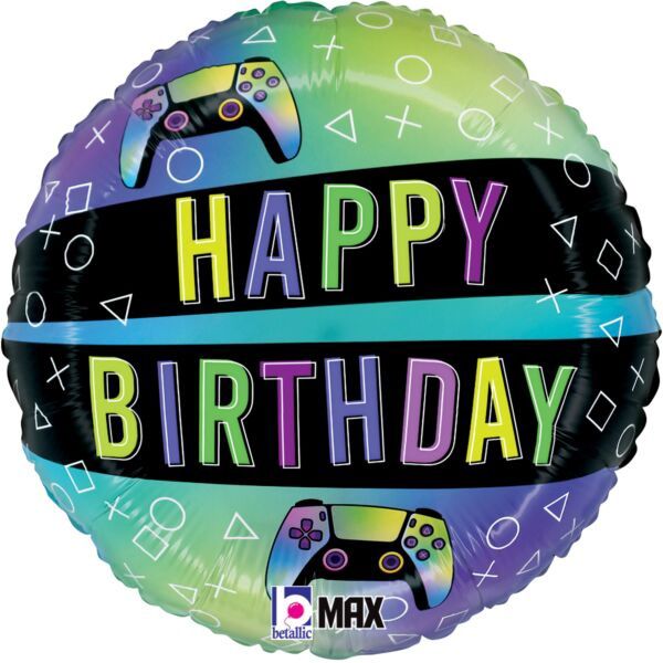 18&quot; Vivid Gaming Birthday