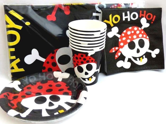 8pc Pirate Fun Party Pack