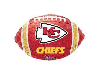 17&quot; Kansas City Chiefs Football (1099)