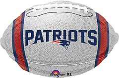 17&quot; New England Patriots Football (1100)
