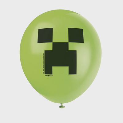 6ct Latex Minecraft Balloons