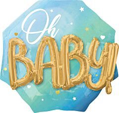 30&quot; Blue Baby Boy 3D (1044)