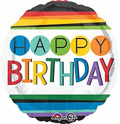 17&quot; Rainbow Birthday (1173)