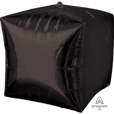 15&quot; Black Foil Cubez
