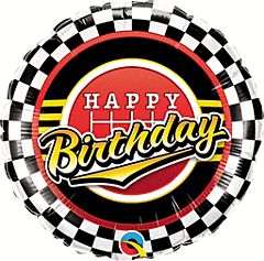 18&quot; Birthday Checkered Pattern (1125)