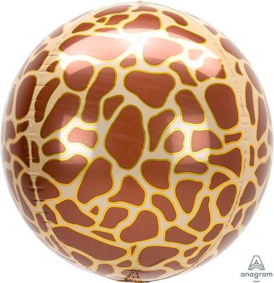 16&quot; Giraffe Animal Print Orbz