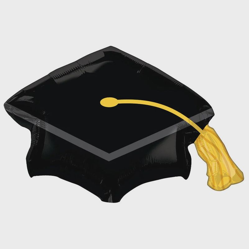 31&quot; Black Grad Cap