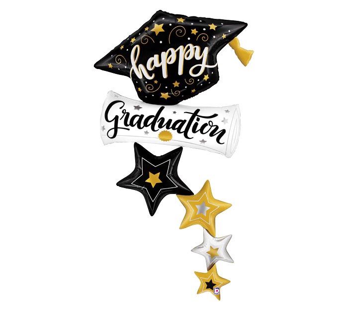 66&quot; PKG SPECIAL DELIVERY GRADUATION STAR