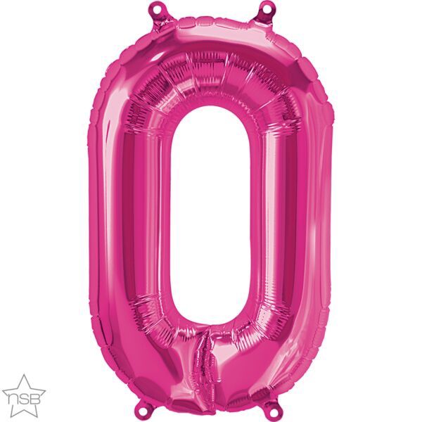 16&quot; Magenta Small Numbers