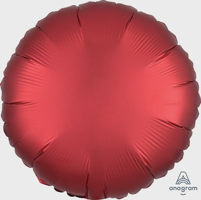 Solid Satin Round Foil
