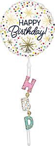69&quot; Confetti Sprinkle Birthday