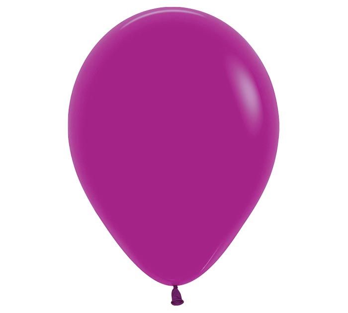 Deluxe Purple Orchid Latex, Size: 100ct 5&quot;